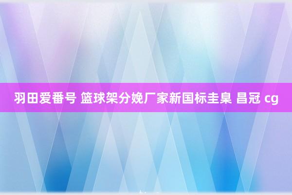 羽田爱番号 篮球架分娩厂家新国标圭臬 昌冠 cg